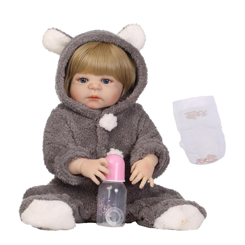 57cm 22inch Reborn Doll Girl Doll in Clothes Doll Best Xmas Gifts Toys