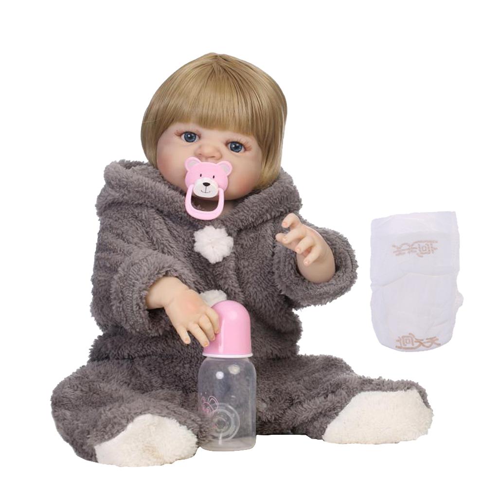 57cm 22inch Reborn Doll Girl Doll in Clothes Doll Best Xmas Gifts Toys