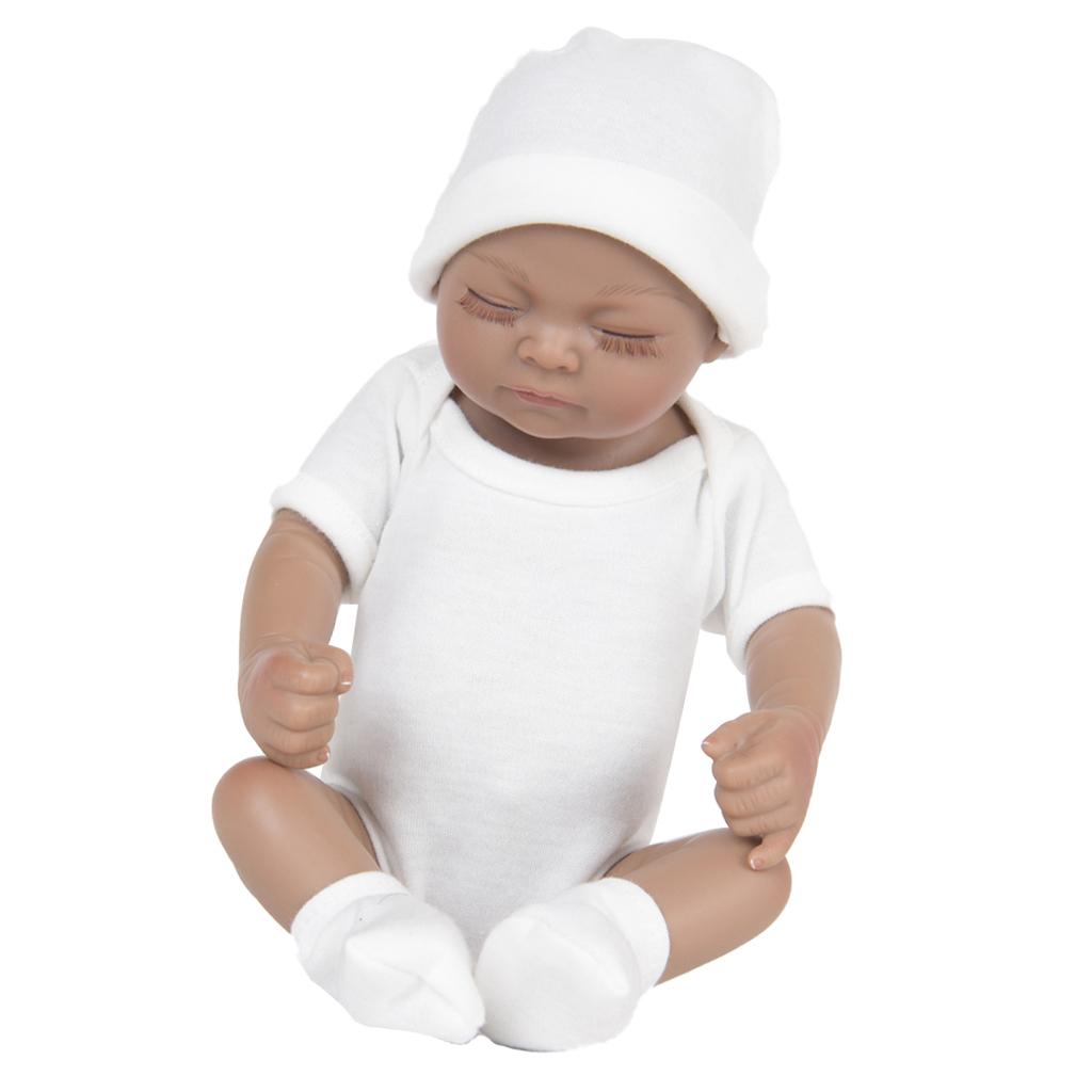 28cm Lifelike Silicone Vinyl Reborn Dolls Newborn Babies Doll Alive Baby #1