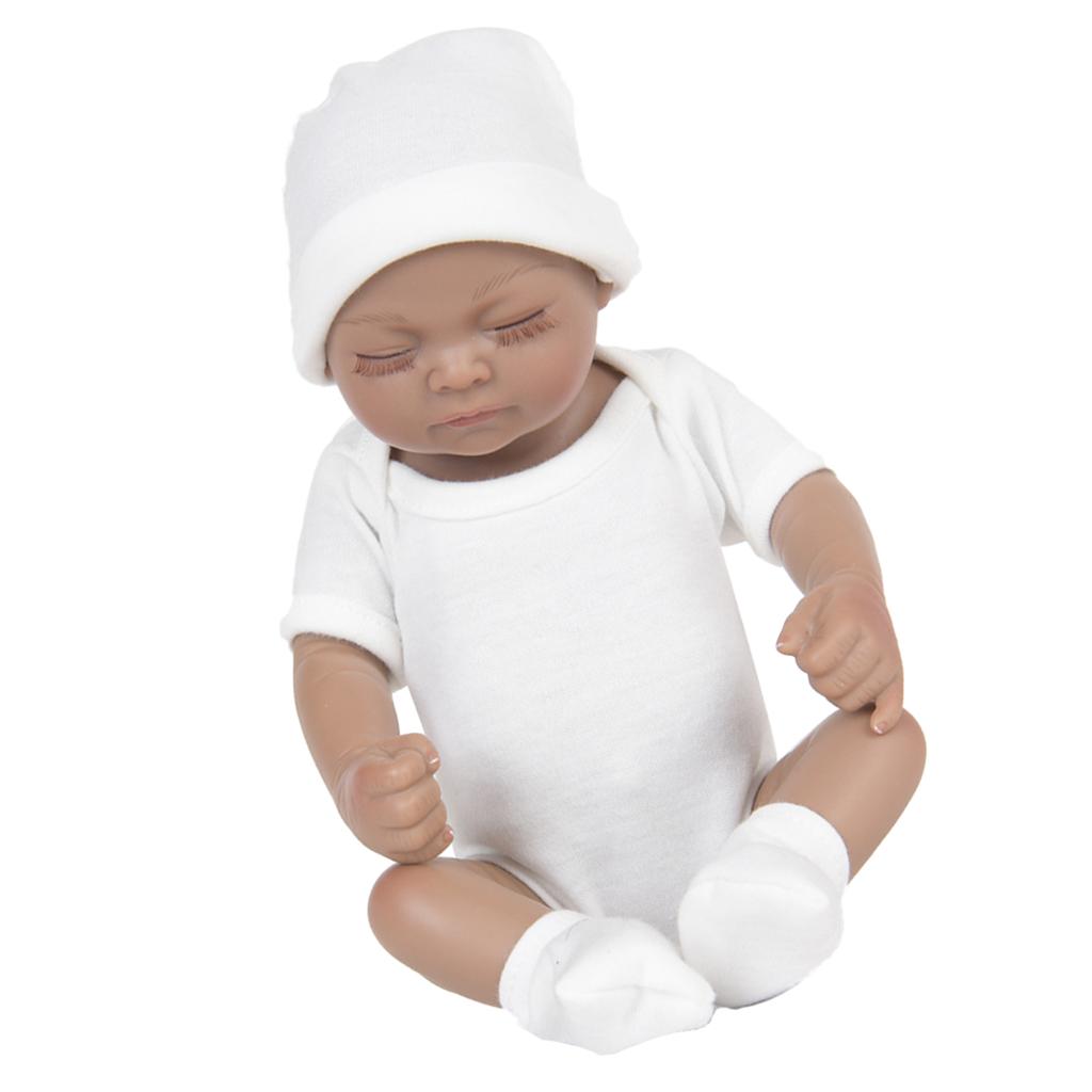 28cm Lifelike Silicone Vinyl Reborn Dolls Newborn Babies Doll Alive Baby #1
