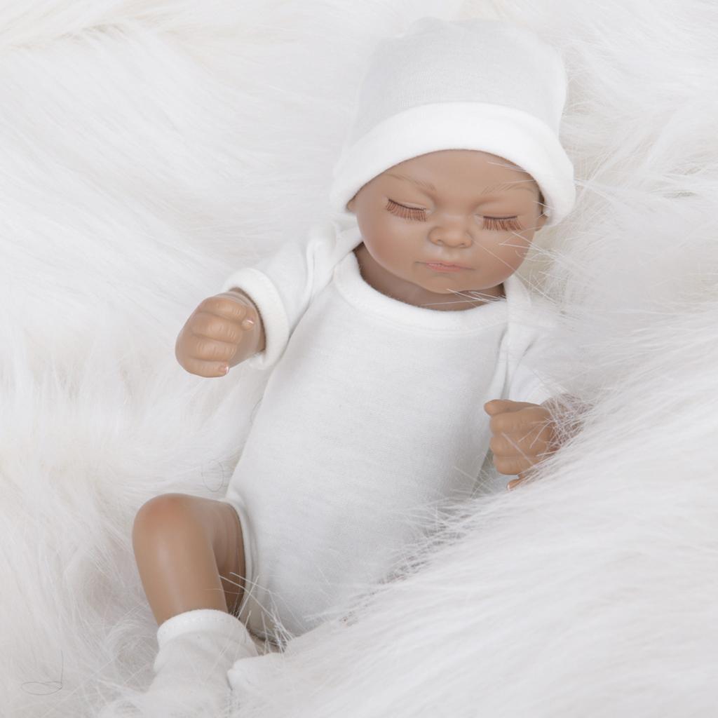 28cm Lifelike Silicone Vinyl Reborn Dolls Newborn Babies Doll Alive Baby #1