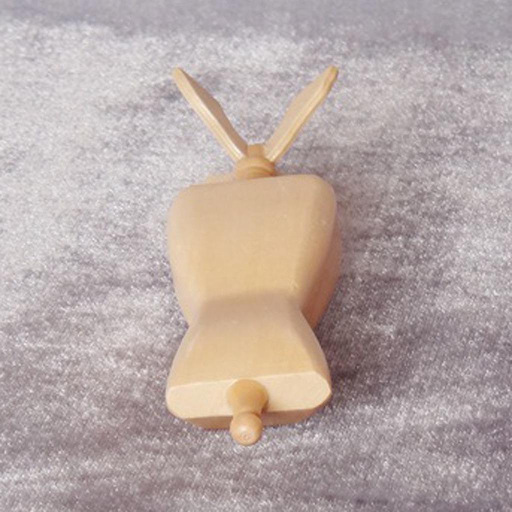 1/12 Dollhouse Miniature Wooden Clothes Model Stents Clothing Holder Decor