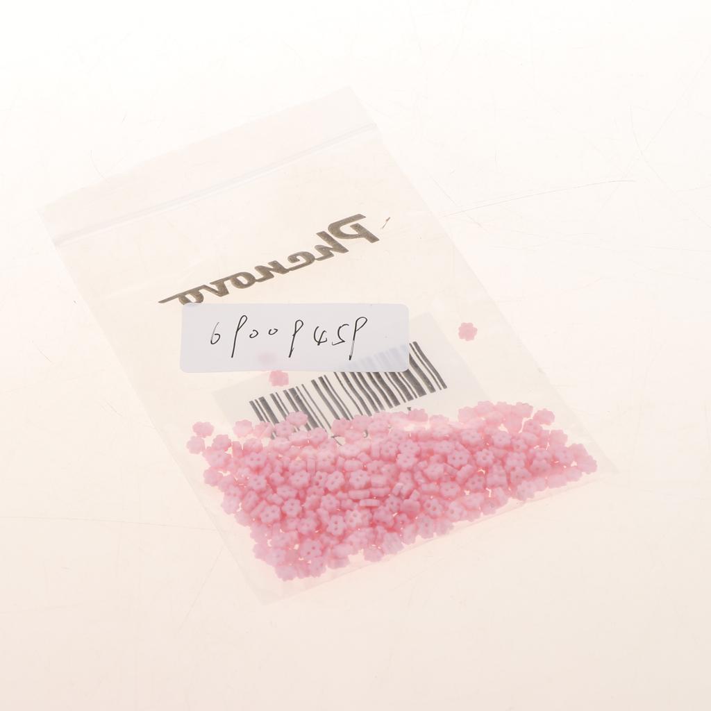 300pcs Doll Clothing Accessories DIY Doll Mini Nylon Tiny Buttons Pink