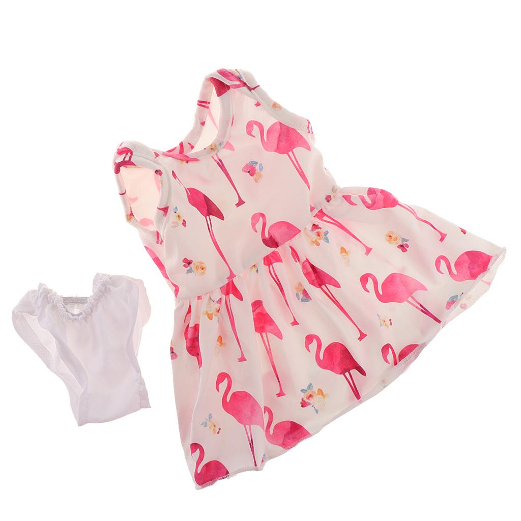 18inch Fashion Doll Outfits Princess Dress for Dolls White