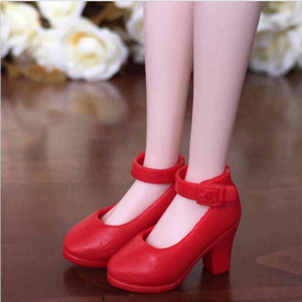 Fashionable Handmade 12'' Doll High Heel Shoes 1/6 BJD Dolls Accessories