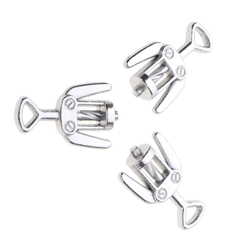 1/12 Dollhouse Kitchen Bar Miniature 3pcs Metal Wine Bottle Opener Corkscrew