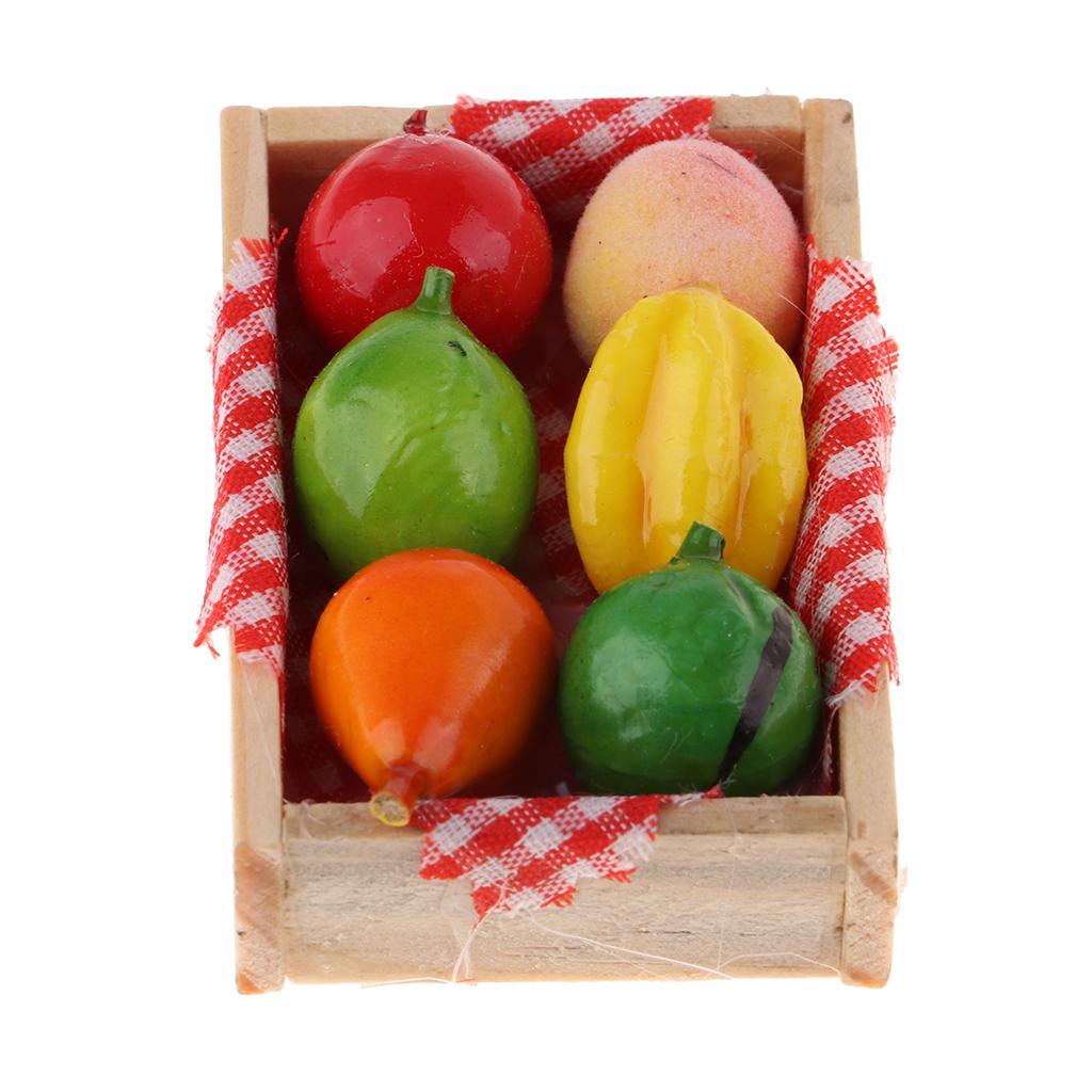 Miniature Food Collectibles for 1/12 Dollhouse Miniatures Kitchen Accessory
