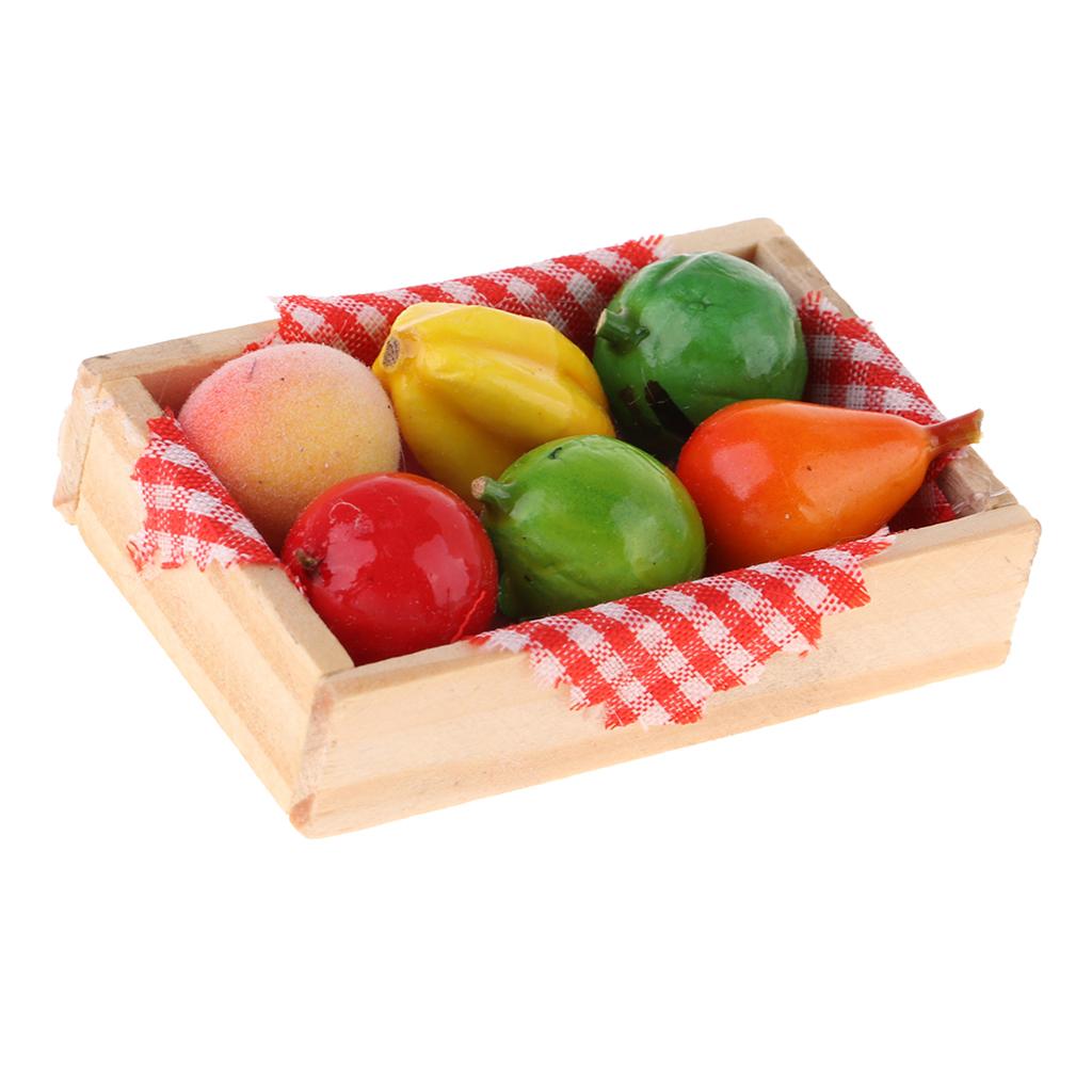 Miniature Food Collectibles for 1/12 Dollhouse Miniatures Kitchen Accessory