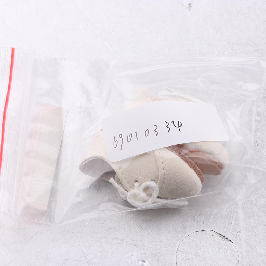 Lovey Doll Lace up Shoes for 1/6 BJD Dolls Casual Wear Accessory White