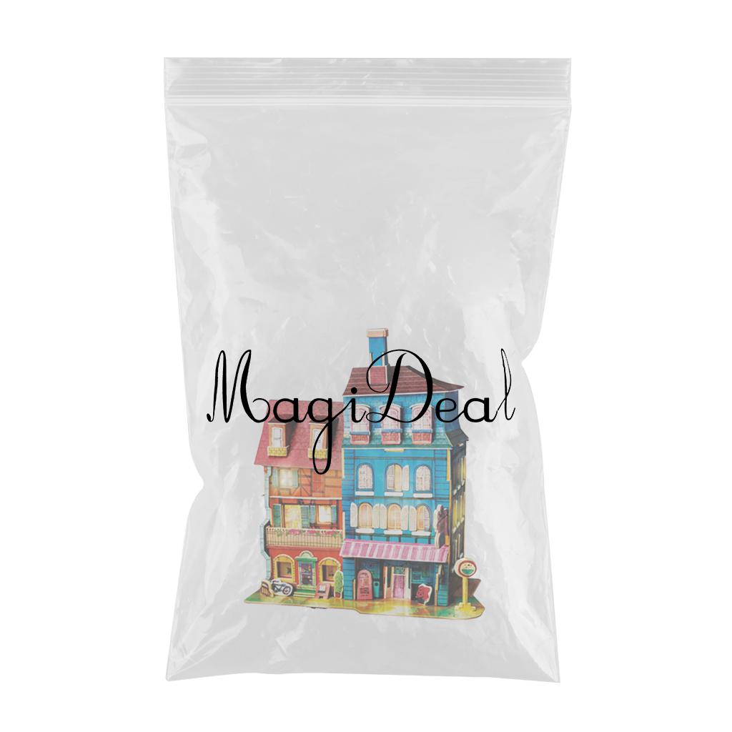 1/24 DIY Dollhouse Miniature Kit with Furniture -Colmar Style