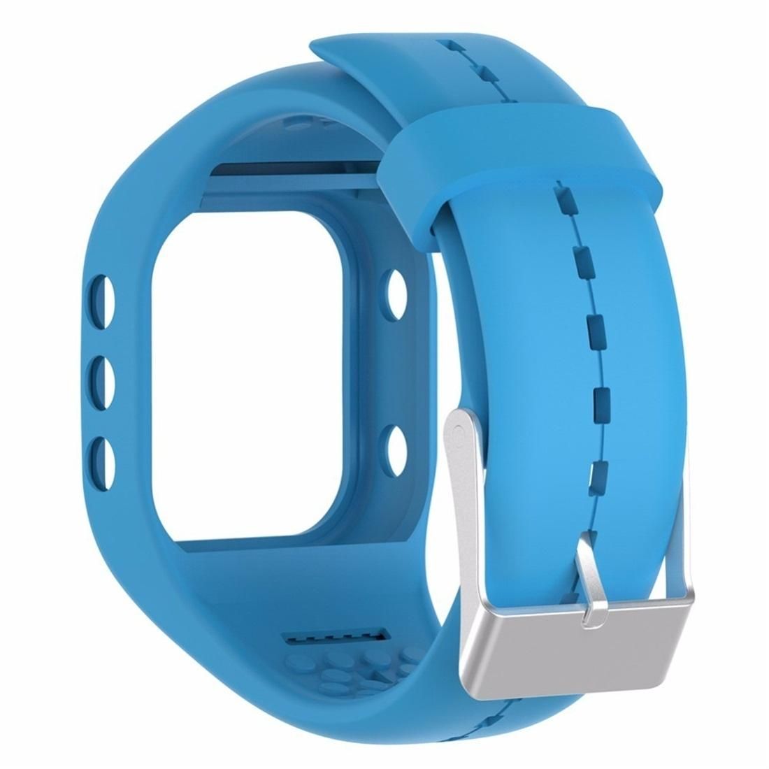 Smart Watch Silicome Wrist Strap Watchband for POLAR A300 (Sky Blue)