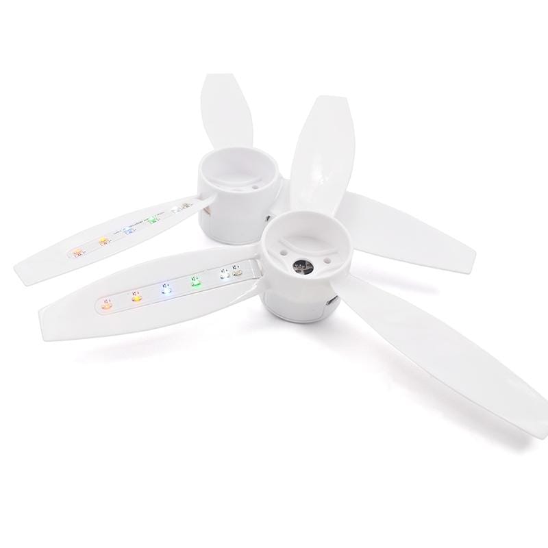 One Pair STARTRC LED Flashing Ring Propeller For Parrot Bebop 2 Drone Series (White)