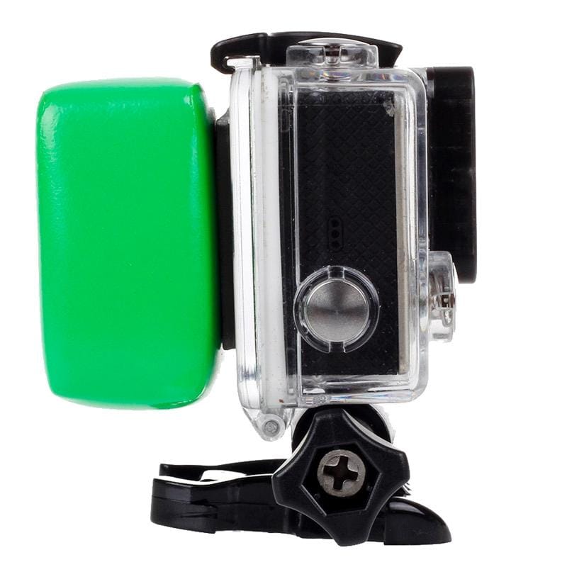 Backdoor Floaty Sponge with Sticker for GoPro HERO9 Black /HERO8 Black /7 /6/ 5 /5 Session /4 /3+ /3 /2 /1, Xiaoyi and Other Action Cameras (Red)