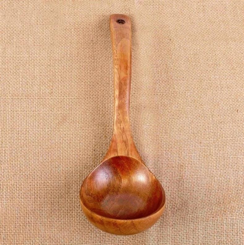 3 PCS Long-handled Wooden Spoon