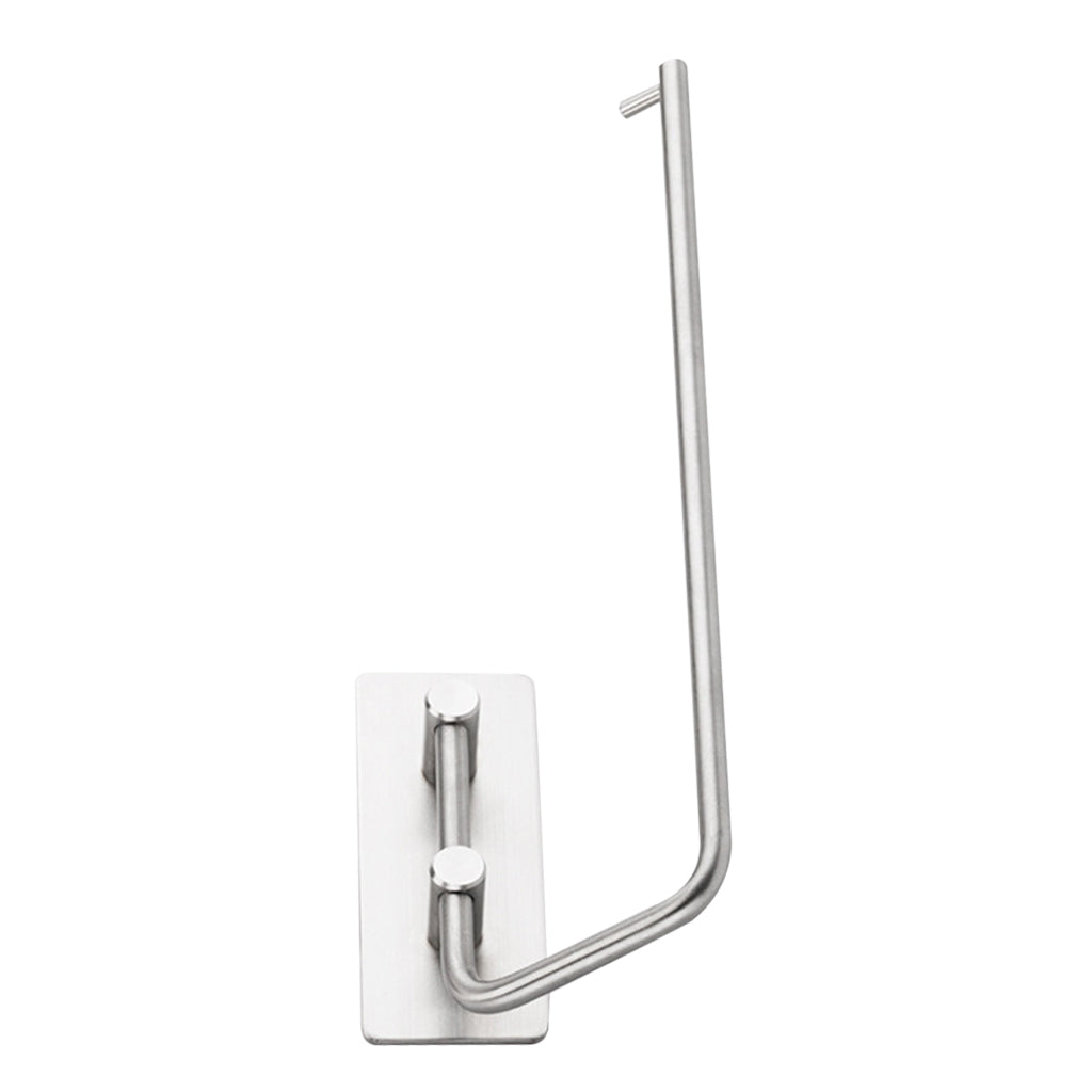 304 Stainless Steel Self-adhesive Paper Towel Holder for Kitchen Bathroom