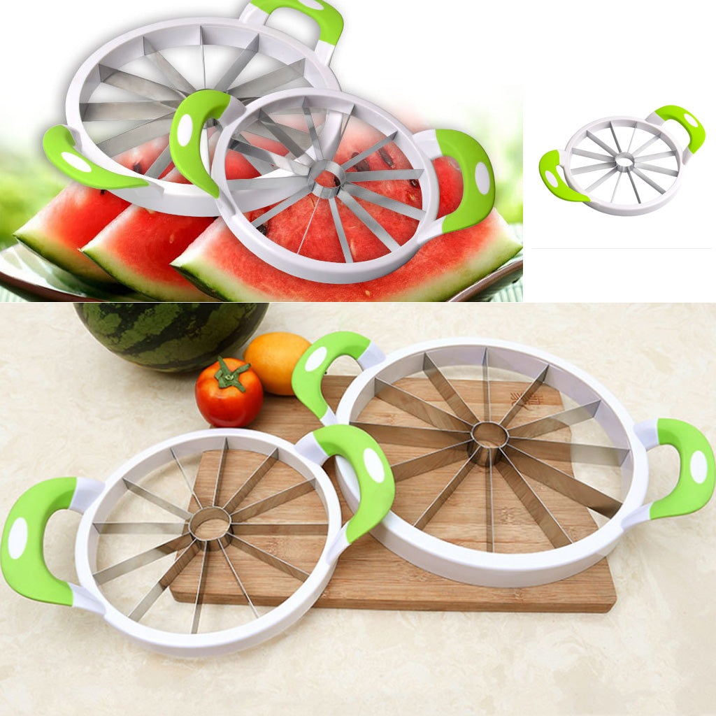 Watermelon Cutter Cantaloupe Melon Slicer Kitchen Fruit Divider 30.5x20.5cm