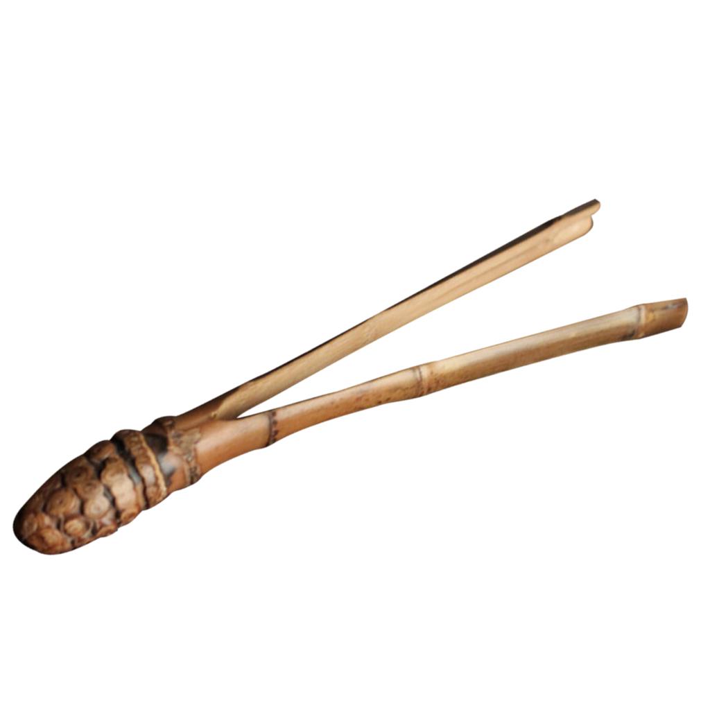 Bamboo Tongs Gongfu Tea Utensil Kungfu Tea Tong Tweezers Teaware 18cm 11