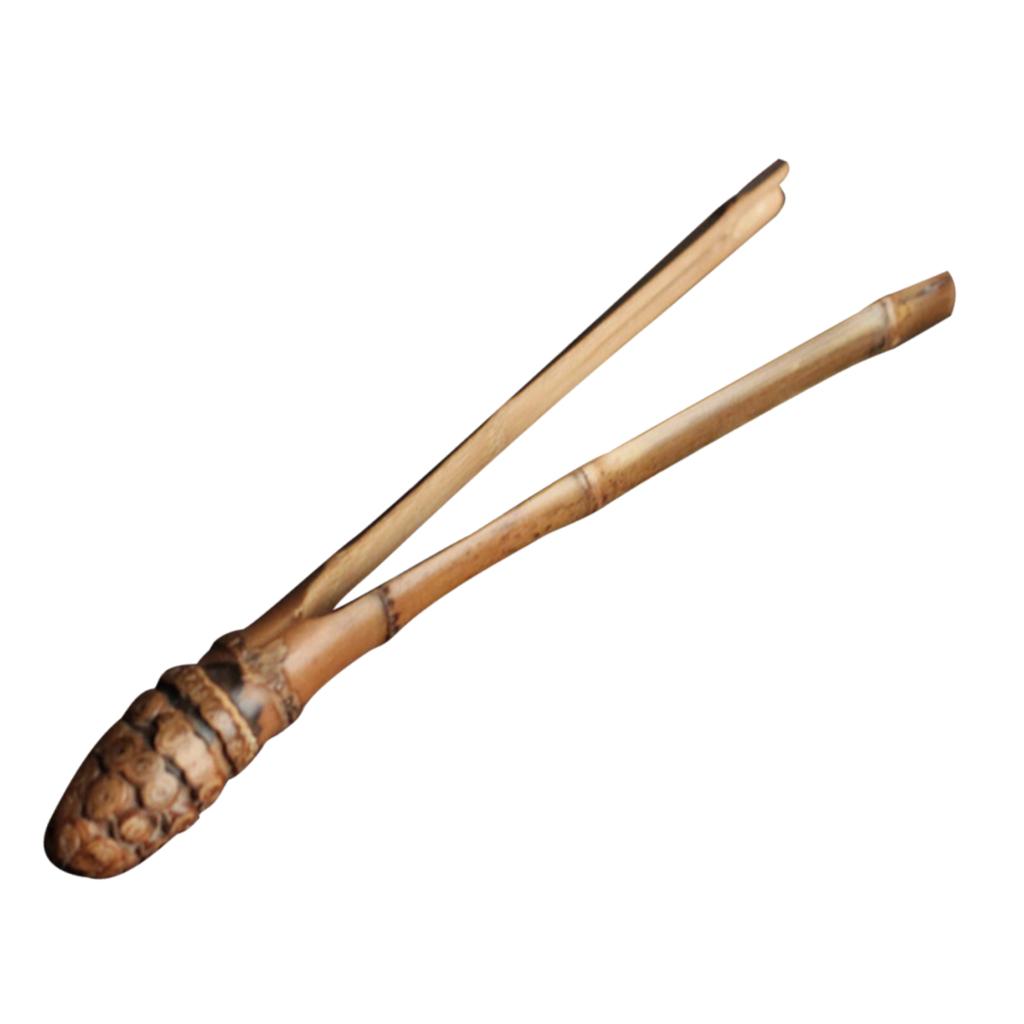 Bamboo Tongs Gongfu Tea Utensil Kungfu Tea Tong Tweezers Teaware 18cm 11