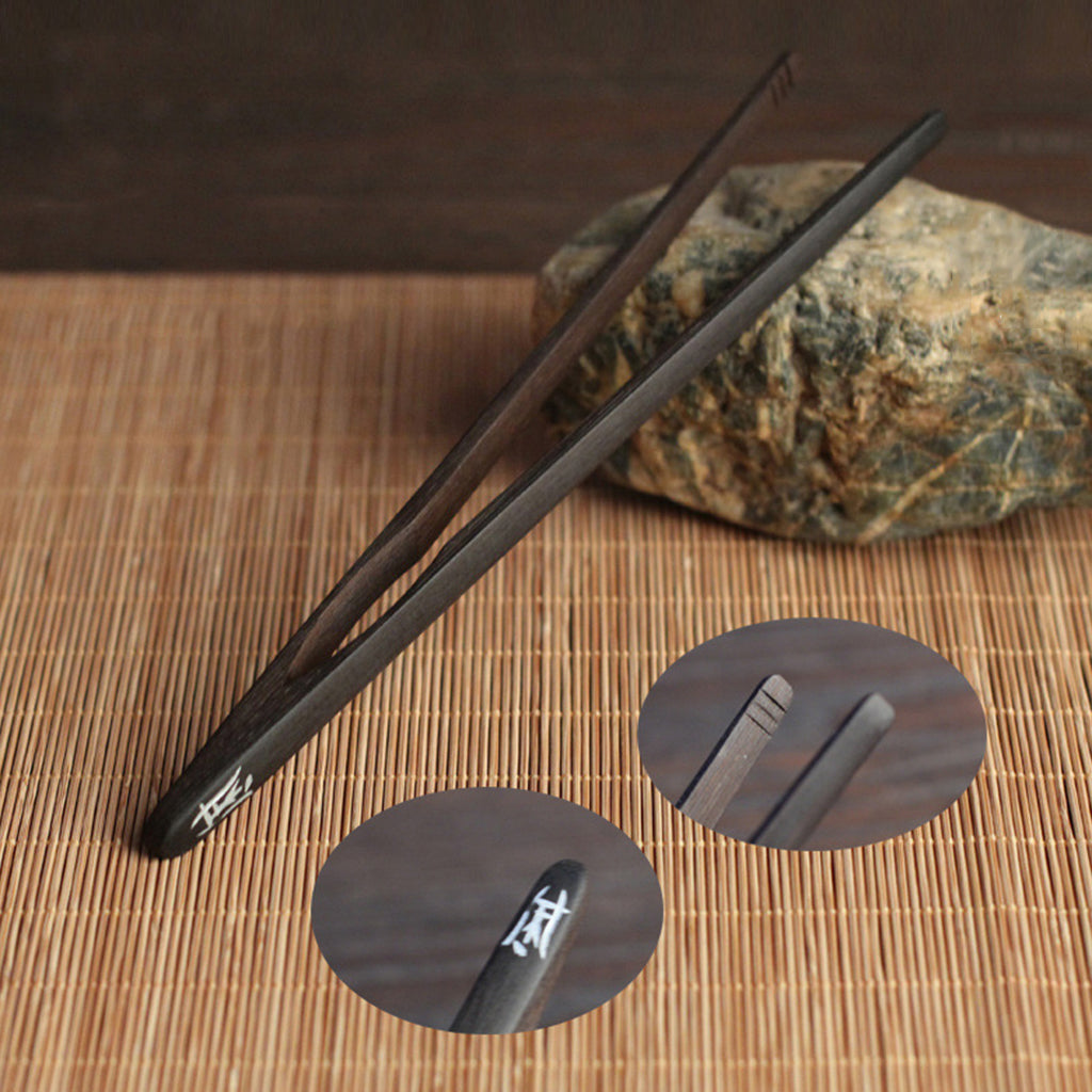 Bamboo Tongs Gongfu Tea Utensil Kungfu Tea Tong Tweezers Teaware 18cm 12