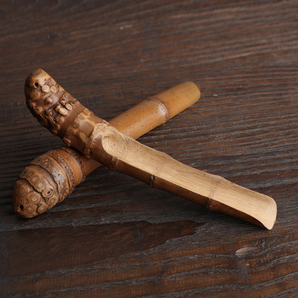 Japanese Bamboo Tea Spoon Tea Utensils Tea Tools Old Bamboo Root