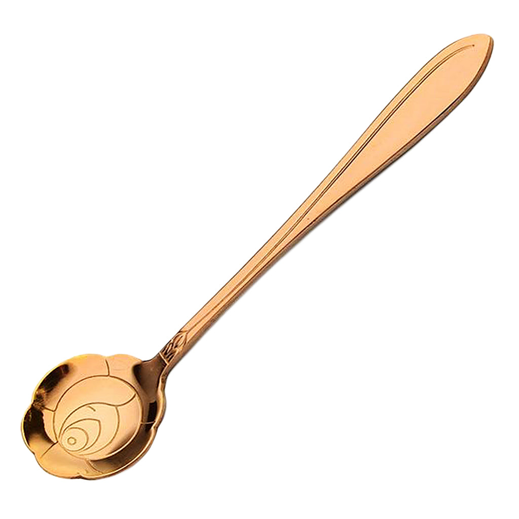 Teaspoon Set of 8 Teaspoons Coffee Tea Spoon Sugar Spoon Stainless Rose Gold