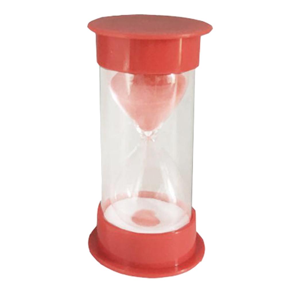 8 Minute Hourglass Plastic Sand Timer For Kitchen Cooking or Kids Learning