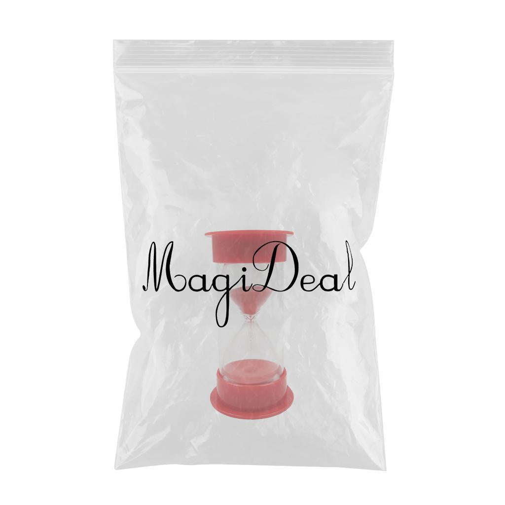8 Minute Hourglass Plastic Sand Timer For Kitchen Cooking or Kids Learning