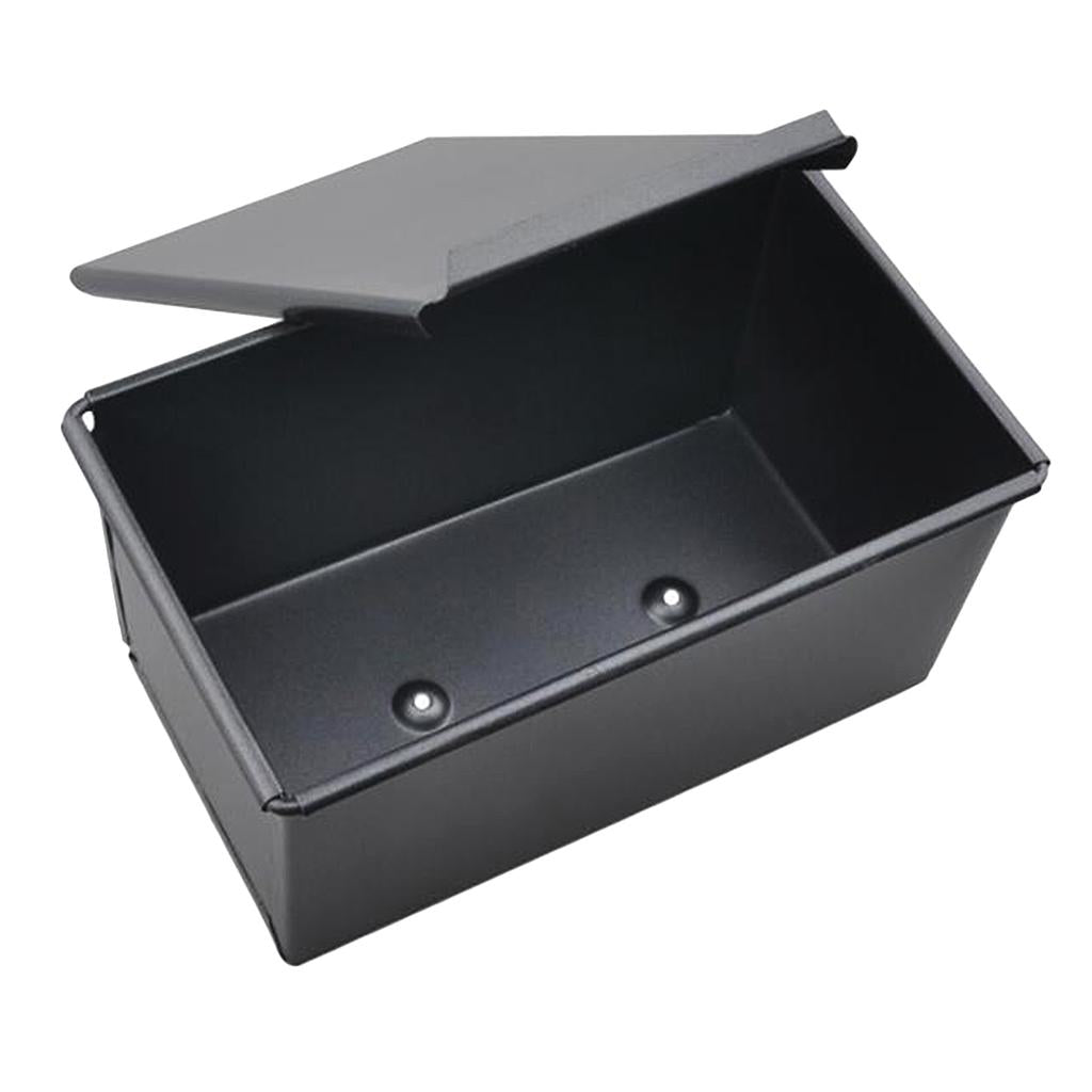 Metal Non-stick Mould Toast Loaf Bread Baking Pan Bakeware Black 250g