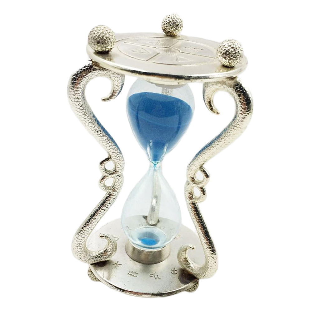 Retro Design Metal 3 Mins Hourglass Kitchen Timer Clock Tabletop Decor Toy