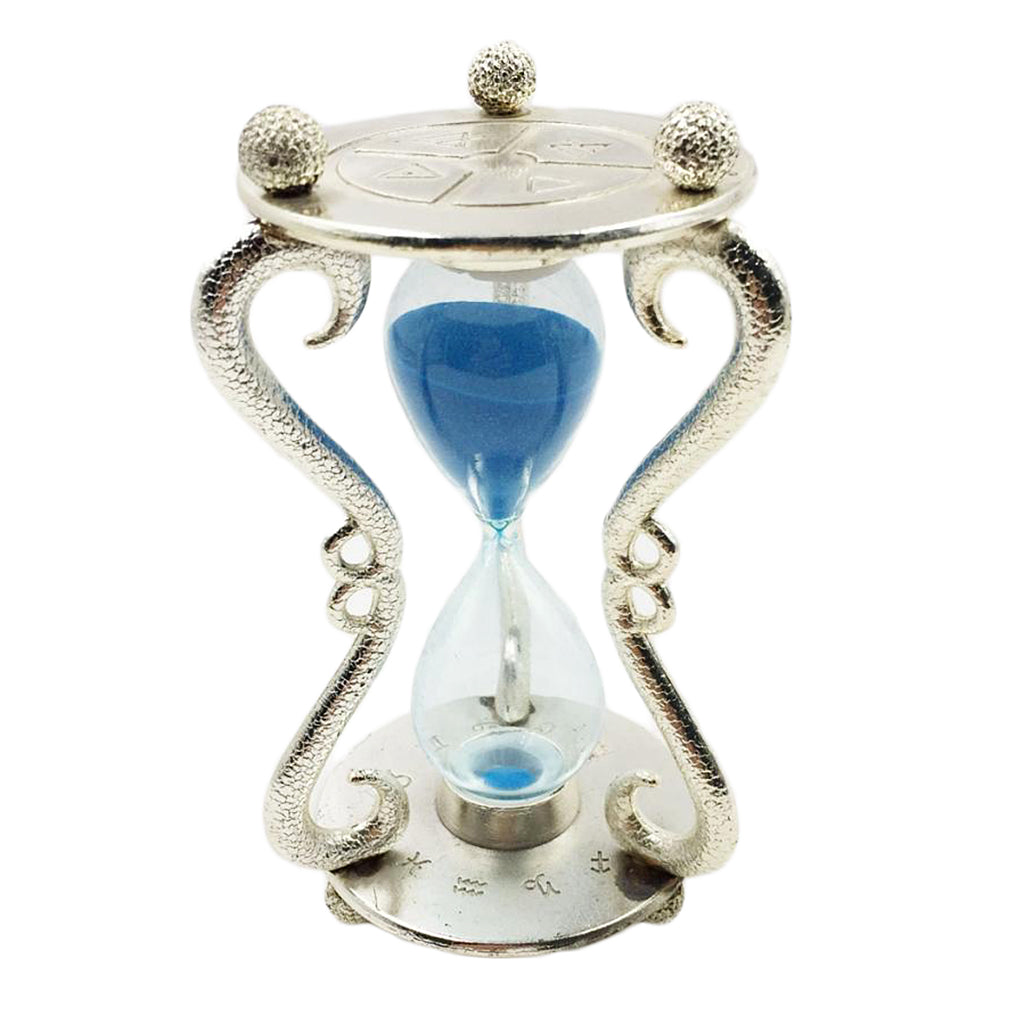 Retro Design Metal 3 Mins Hourglass Kitchen Timer Clock Tabletop Decor Toy