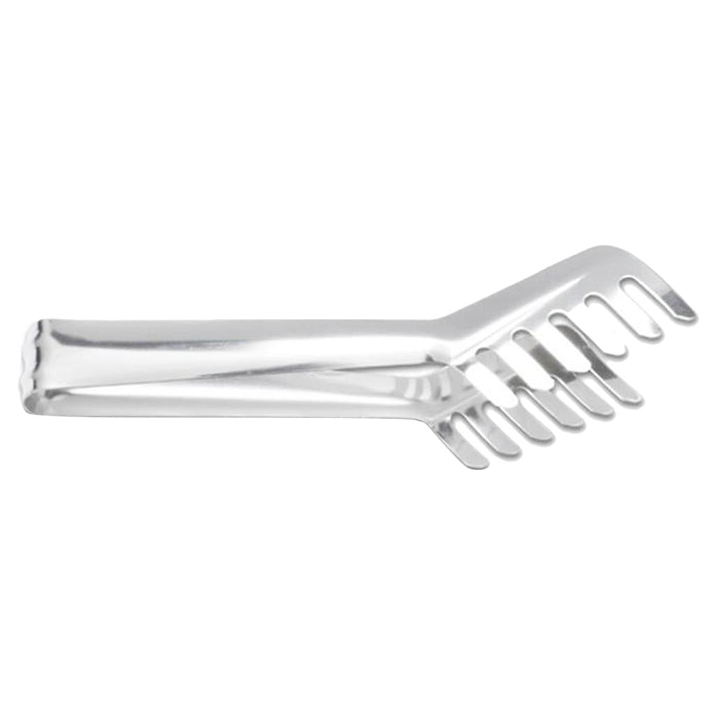 3xStainless Steel Food Clip Pasta Spaghetti Tongs Clamp BBQ Cooking Tool