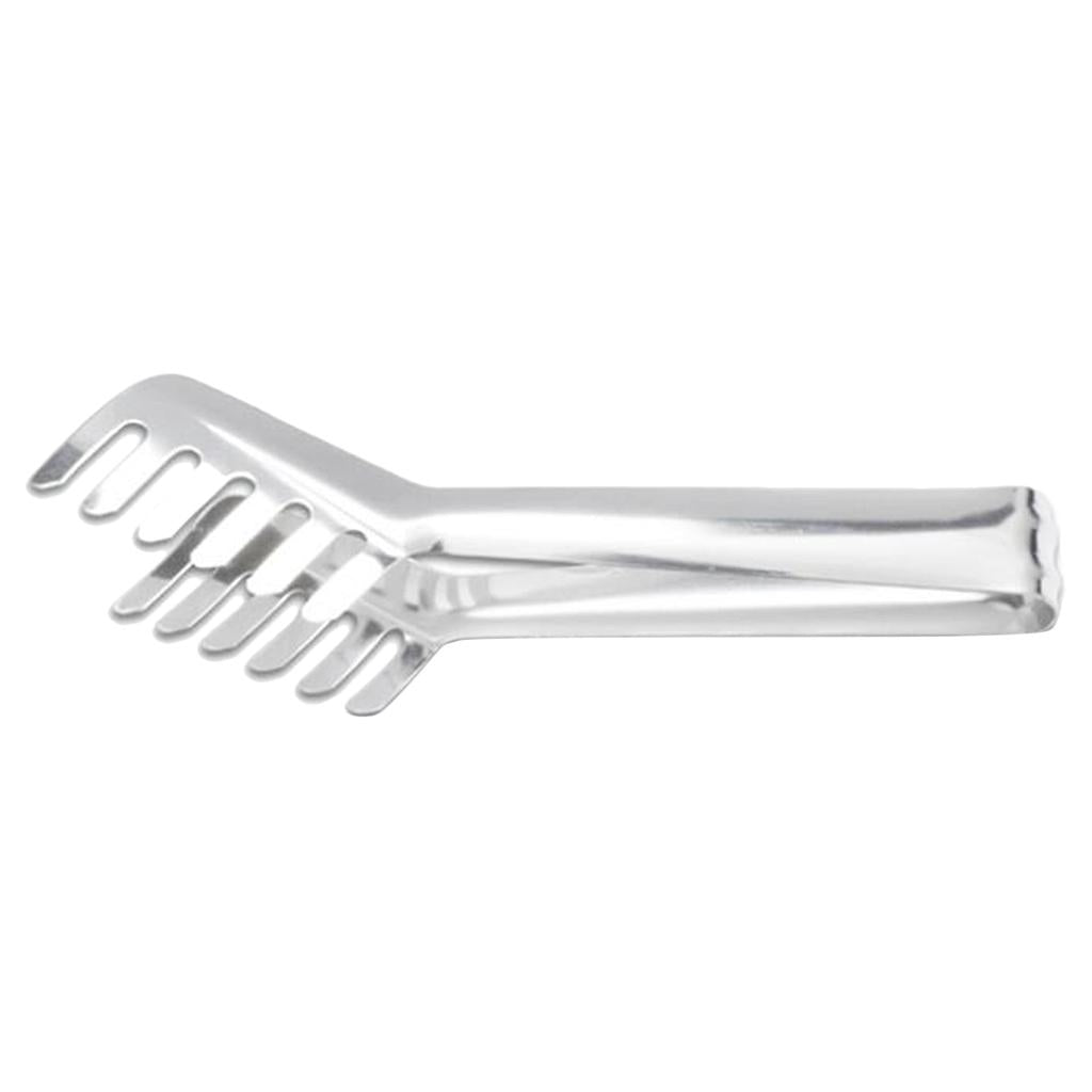 3xStainless Steel Food Clip Pasta Spaghetti Tongs Clamp BBQ Cooking Tool