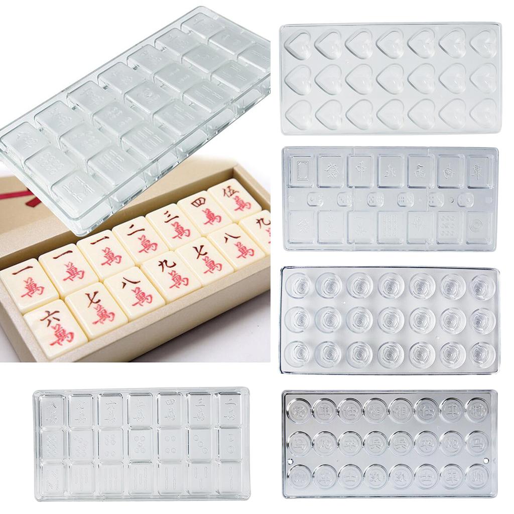 Chocolate Mold Fondant Cake Mould Tray Plastic Dessert Decorating Heart