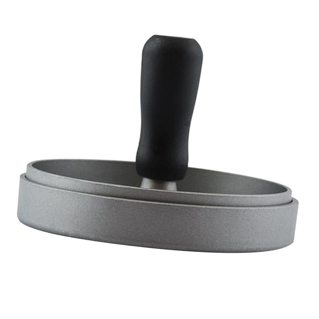 Non-Stick Quarter Pounder Beef Burger Hamburger Patty Press Maker 12cm
