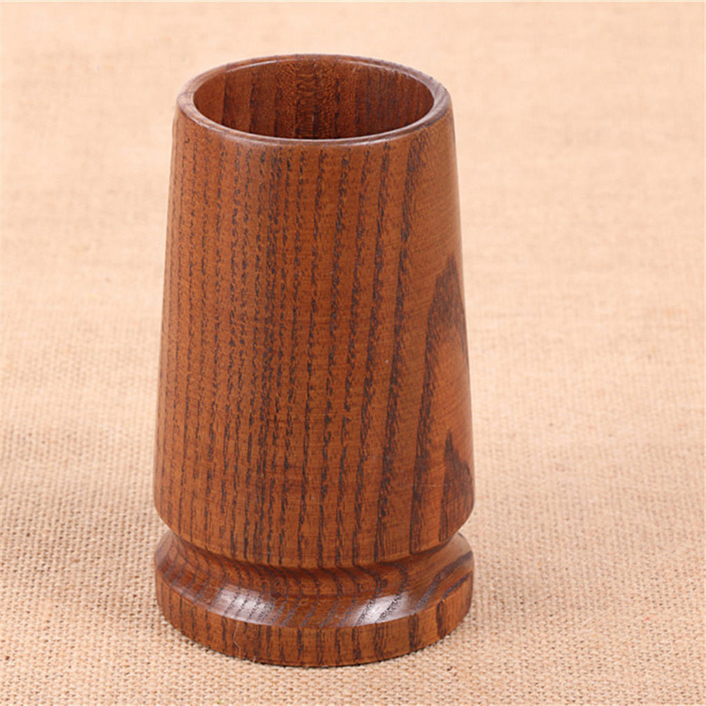 Natural Wooden Chopsticks Tube Rack Kitchen Tableware Storage Organizer