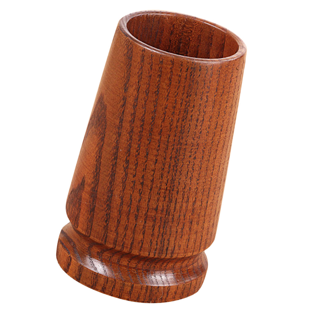 Natural Wooden Chopsticks Tube Rack Kitchen Tableware Storage Organizer