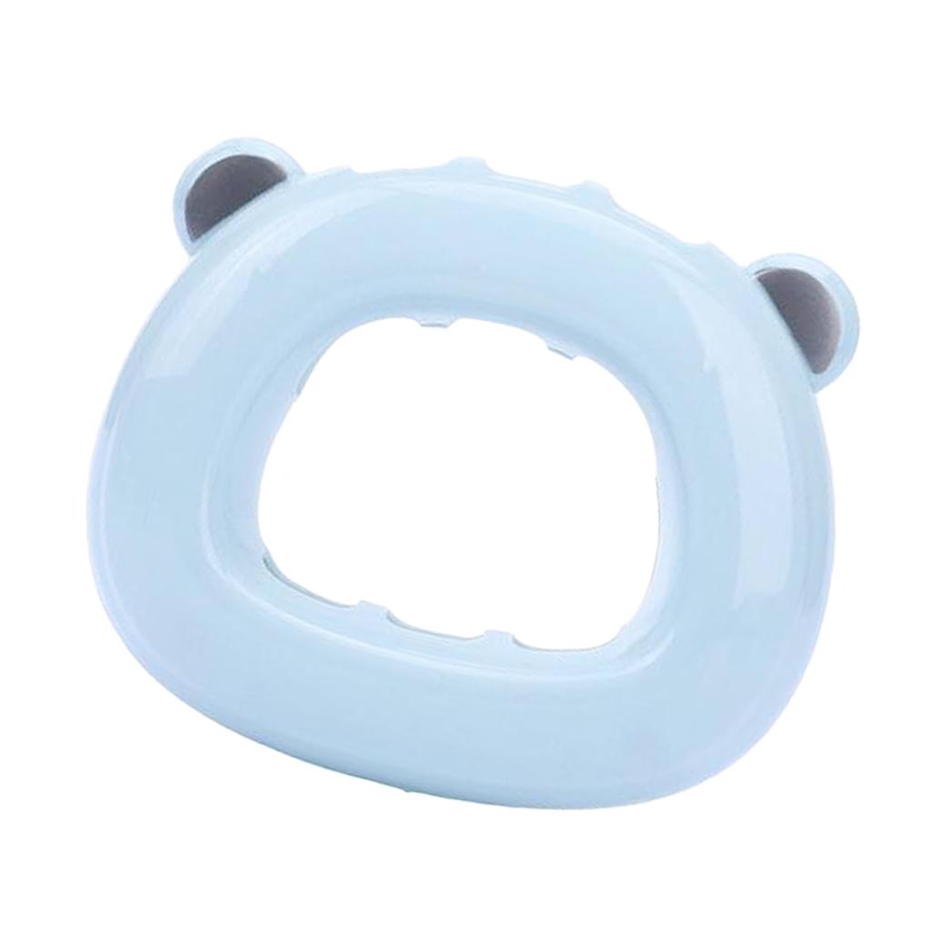 Bathroom Cute Toothbrush Wall Mount Holder Sucker Suction Organizer Blue