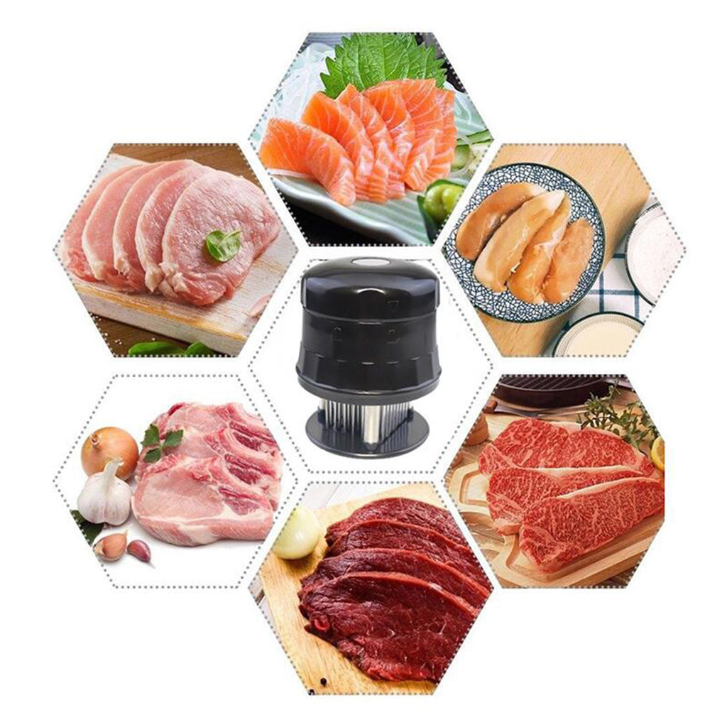 56 Needles Loose Meat Device Steak Pork Chop Tender Stainless Steel Kitchen