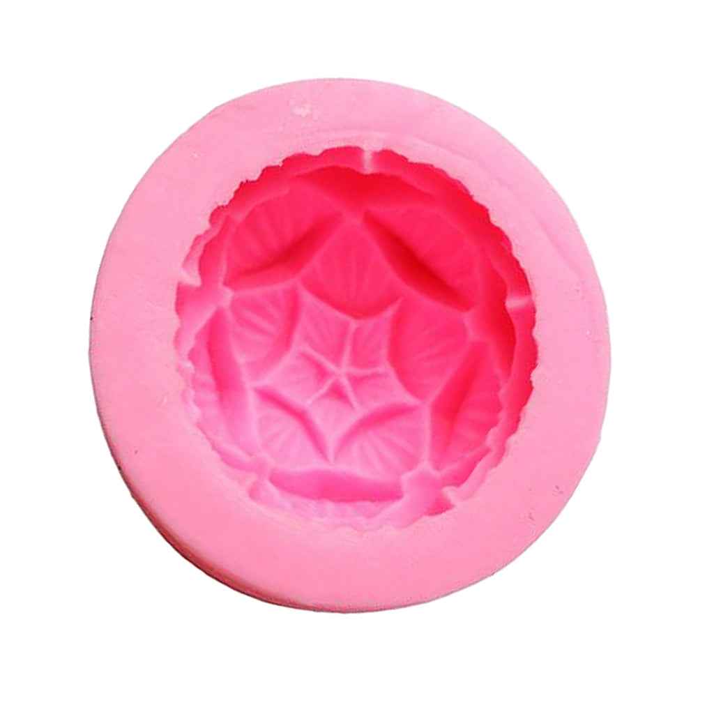 DIY Mould Silicone 3D Lotus Fondant Cake Mold Decorating Tools Sugarcraft(5.5x5x3cm)
