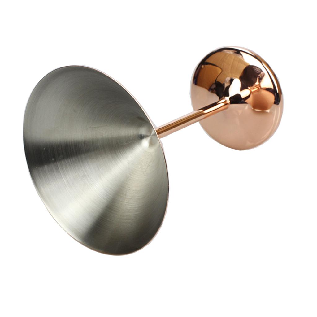 Stainless Steel Cocktail Glasses Goblets Martini Cosmo Dessert Cup 230ml