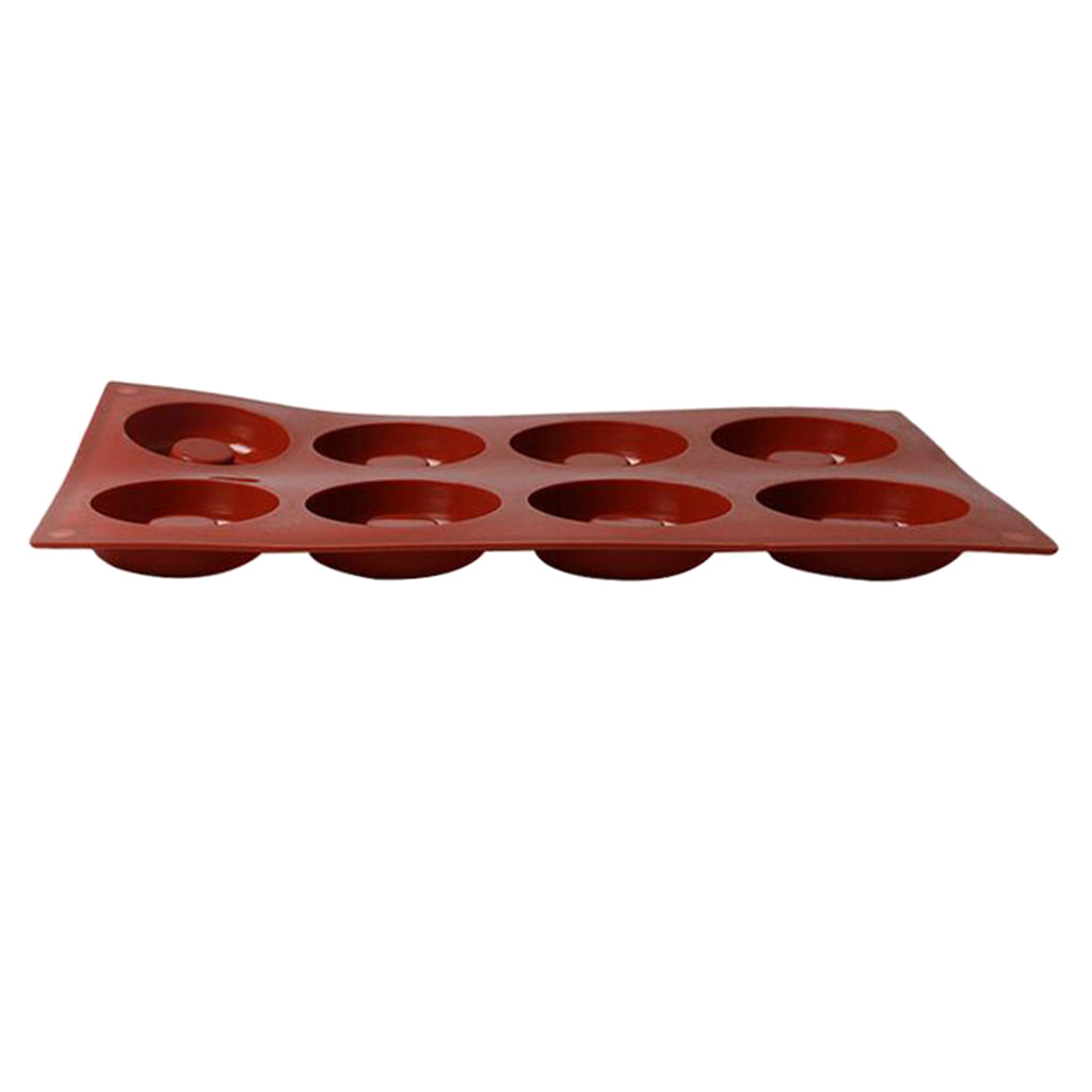 DIY Cake Mold Silicone Mousse Baking Mould Bakeware 8 Holes Doughnut