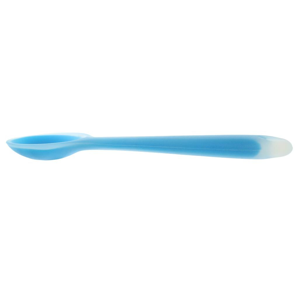 Silicone Ladle Soup Spoon Utensils Non-stick Cooking Kitchen Tools Blue #1