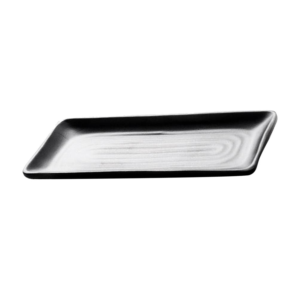 Melamine Plates Sushi BBQ Serving Platter Dishes Tray H 30x14.3x2.2cm