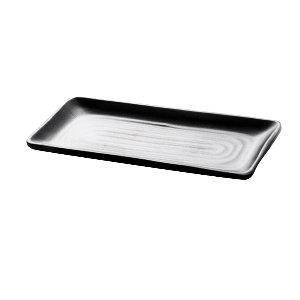 Melamine Plates Sushi BBQ Serving Platter Dishes Tray H 30x14.3x2.2cm