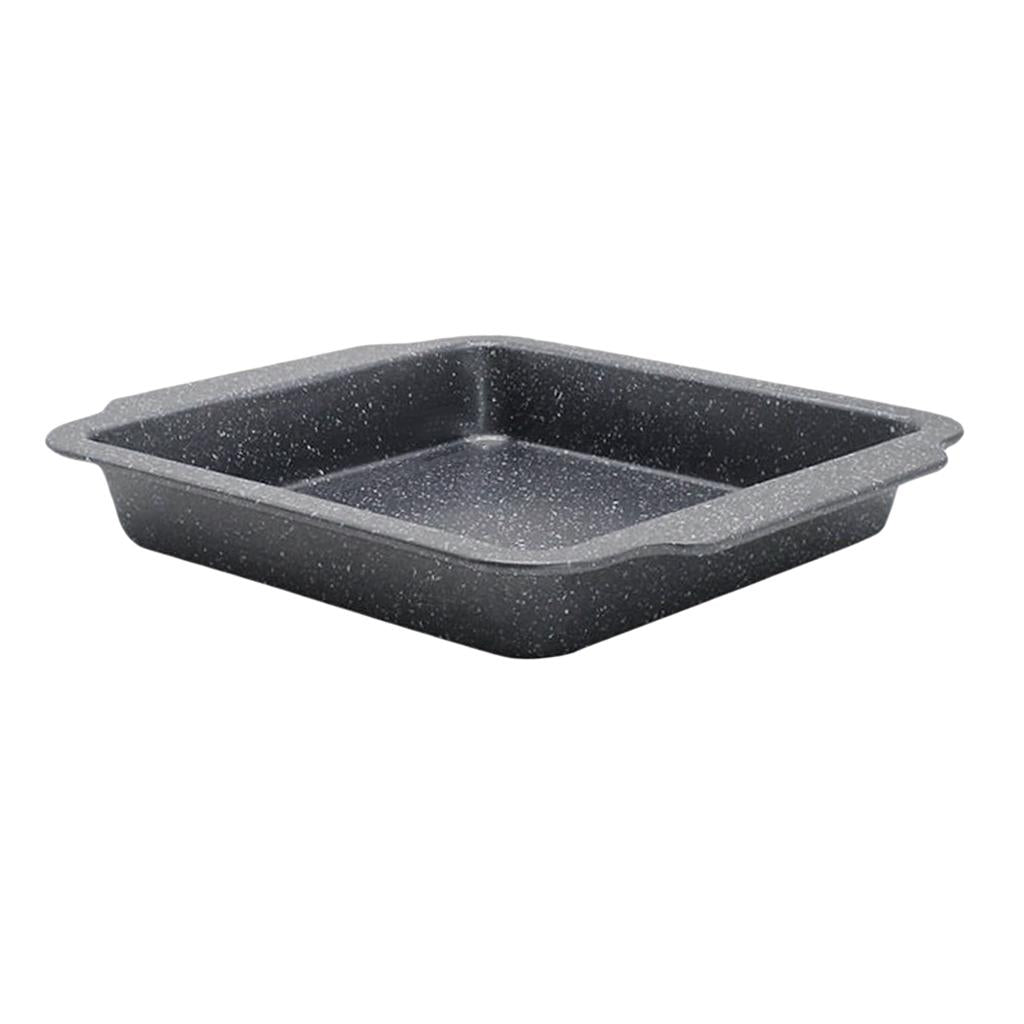 Nonstick Marble baking tray Toast Pan Square baking tray (large)