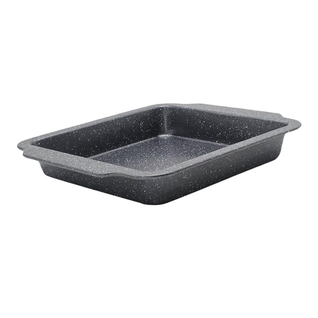 Nonstick Marble baking tray Toast Pan Square baking tray (large)