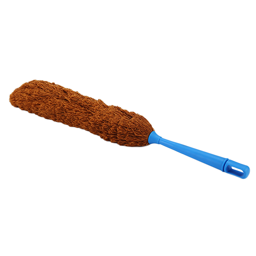Microfibre Bendable Hand Cleaning Duster Washable Cleaning Dust Brown
