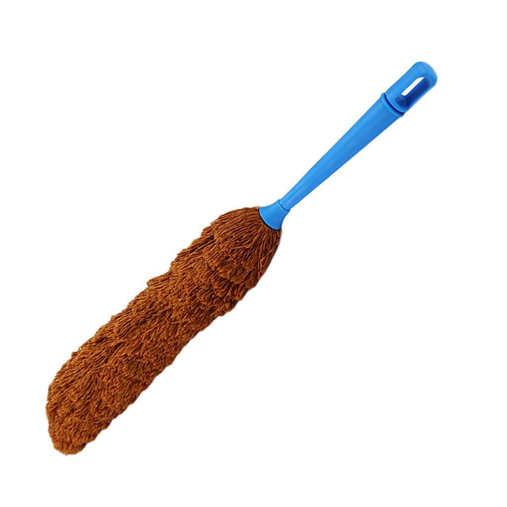 Microfibre Bendable Hand Cleaning Duster Washable Cleaning Dust Brown