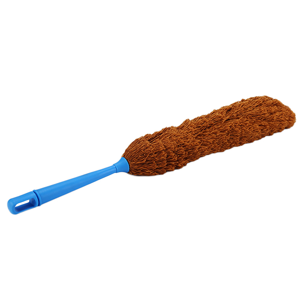 Microfibre Bendable Hand Cleaning Duster Washable Cleaning Dust Brown