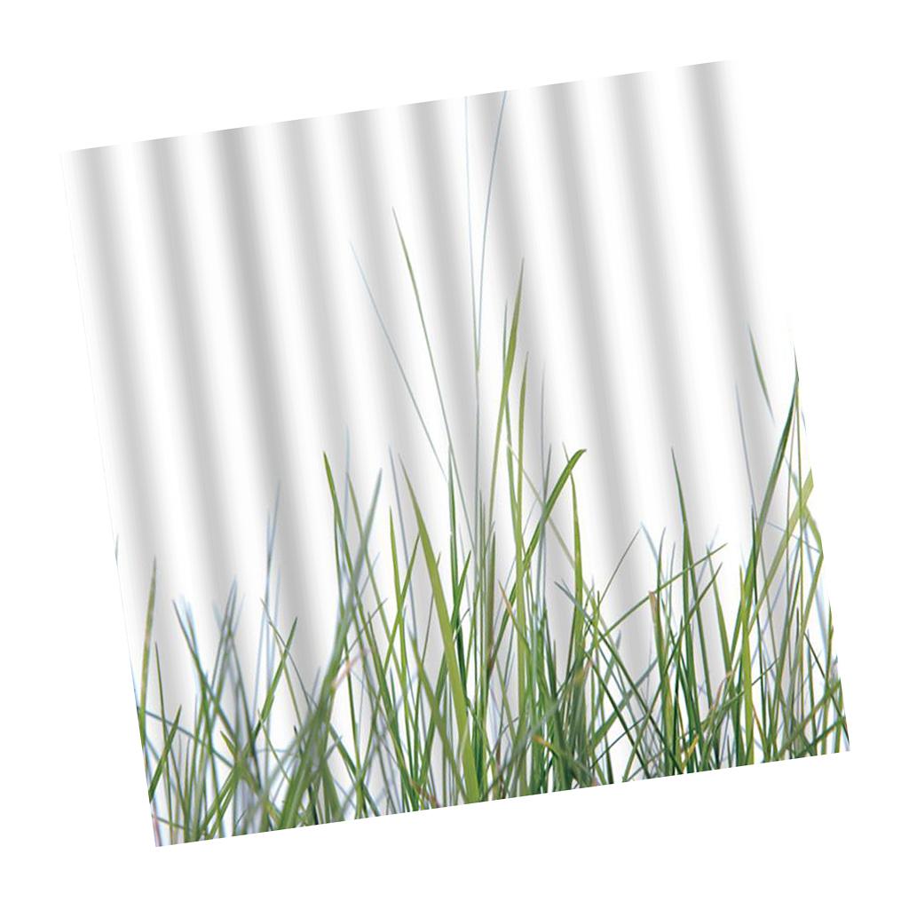 Home Decor Polyester Square Hanging Bathroom Shower Curtain 180x180cm 13
